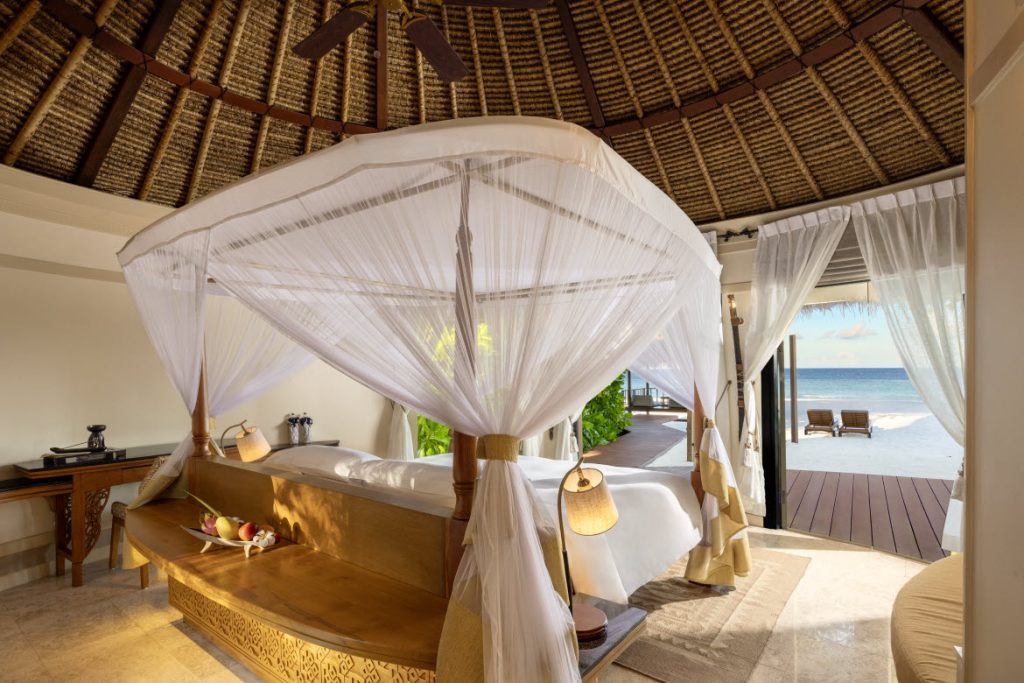 Newly refined villa,
Banyan Tree Vabbinfaru, Maldives