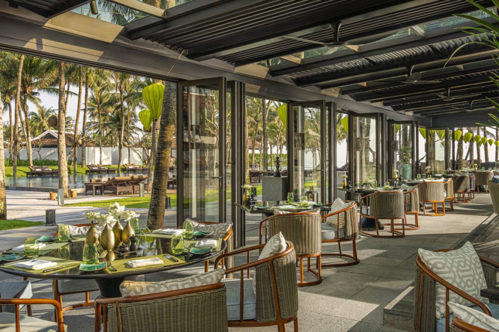 Four Seasons Resort The Nam Hai dining alfresco