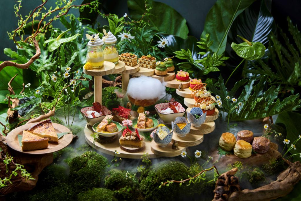 Singapore honey afternoon tea