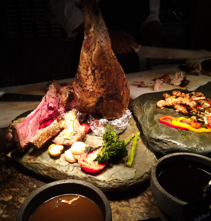 Sakura Serenity meat station