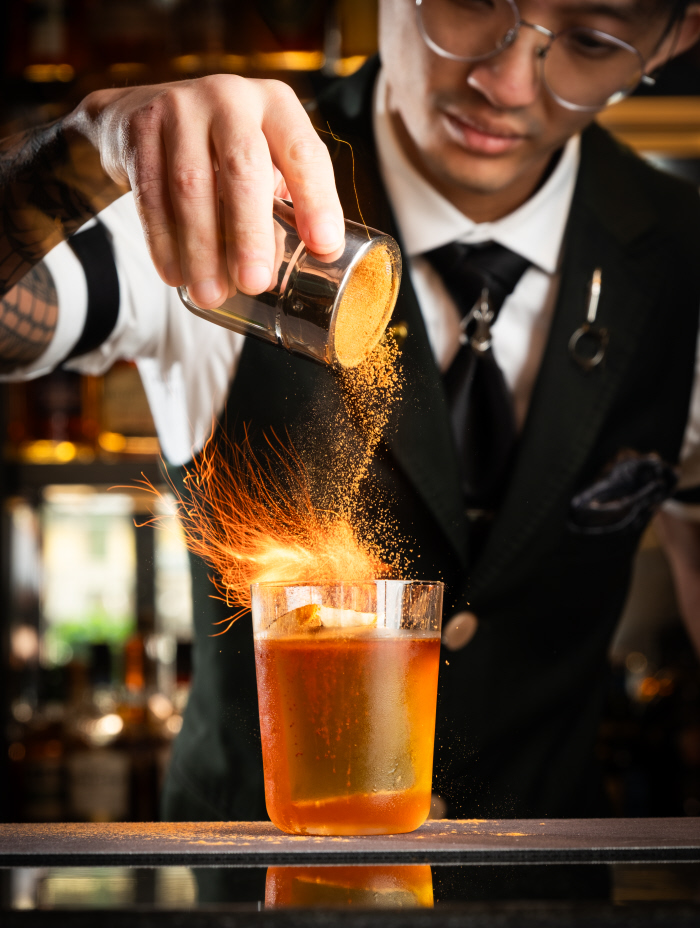 Old Fashioned, Cygnet Bar Singapore cocktail
