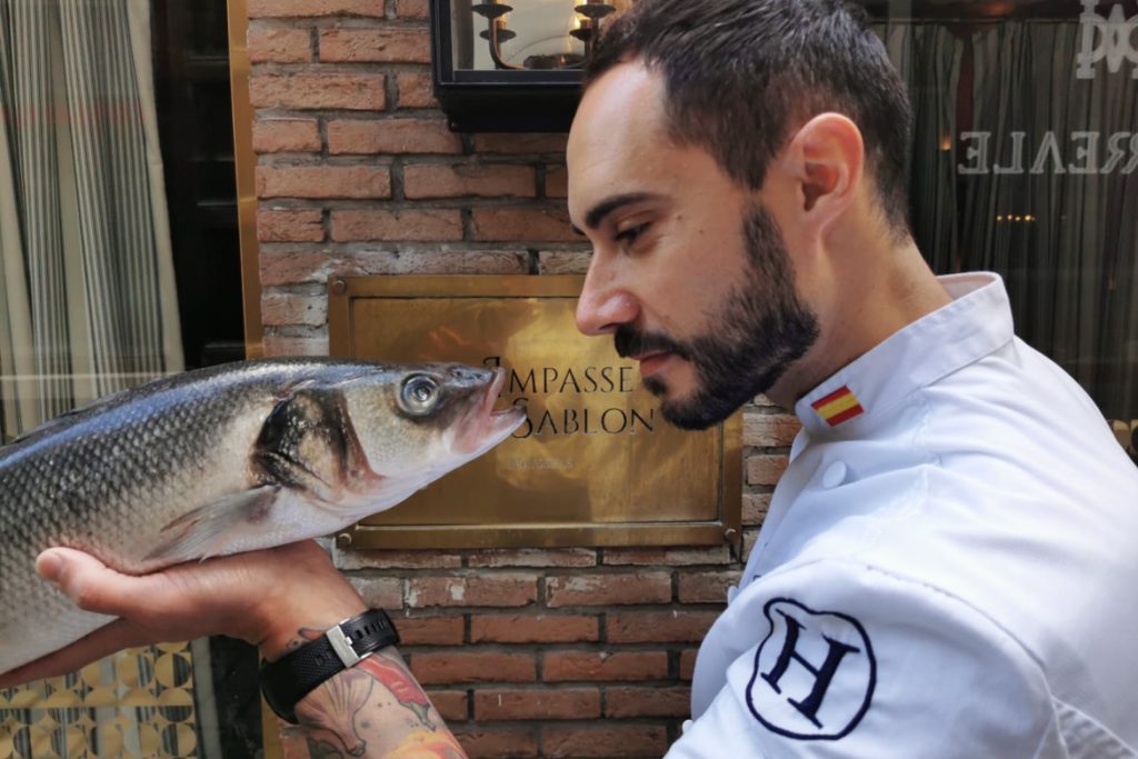 Adrián Mancheño, Executive Chef of Hispania Brussels