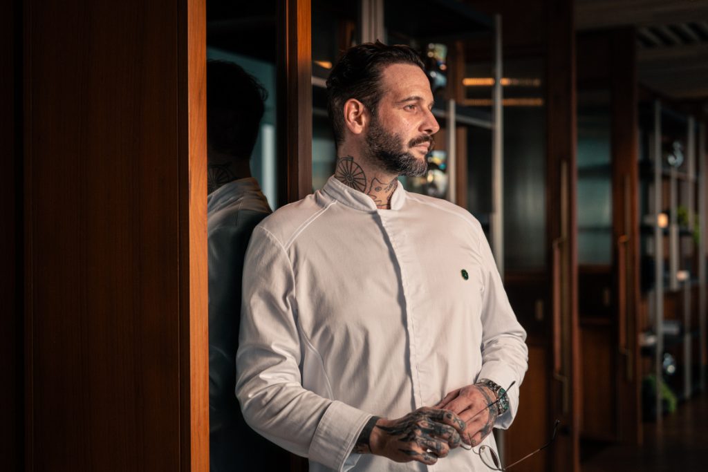 Executive chef Francesco Andreoni