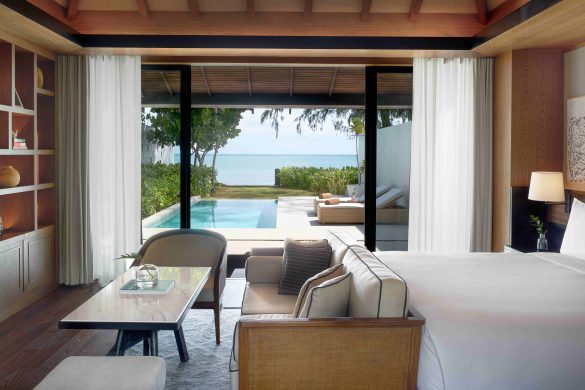 Kimpton Kitalay Samui, Oceanfront pool villa bedroom