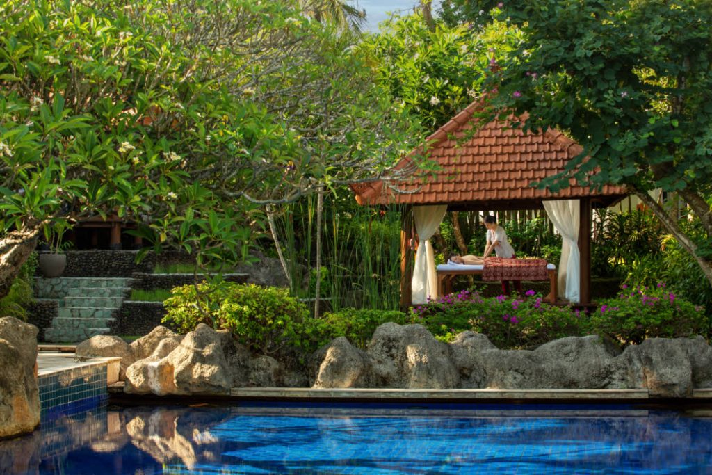 Kriya Spa gazebo massage