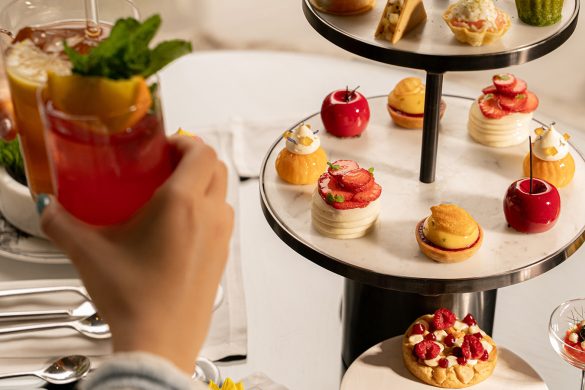 pâtissier Joaquin Soriano afternoon tea