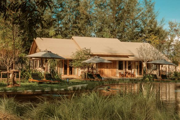 Lagoon pool two bedroom tent, Twinpalms tented camp