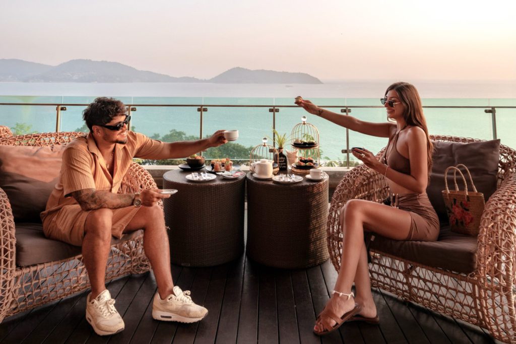 Afternoon tea, Wyndham Grand Phuket Kalim Bay