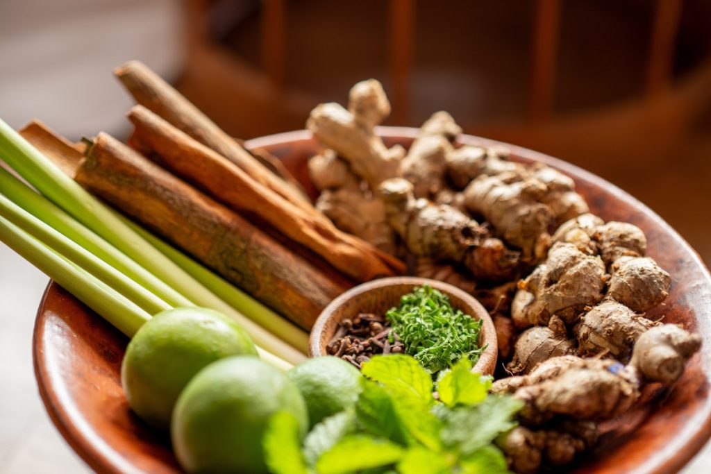 spa herbs