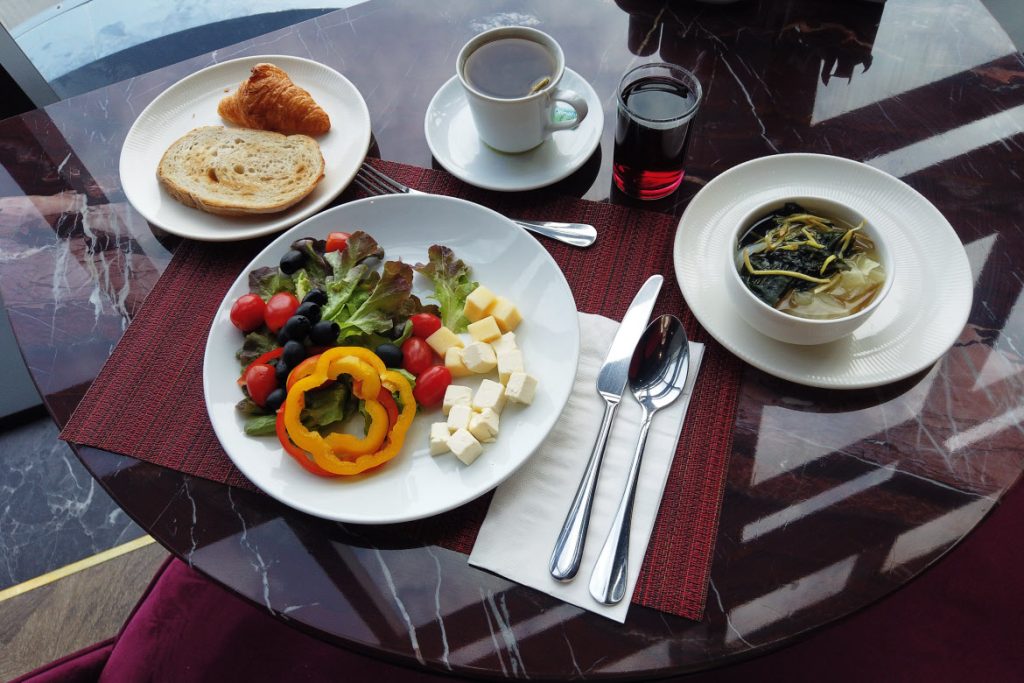 Breakfast at XinGu restaurant