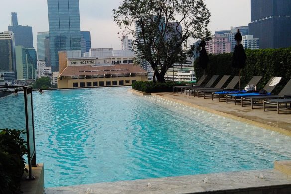 Ascott Embassy Sathorn Bangkok infinity pool
