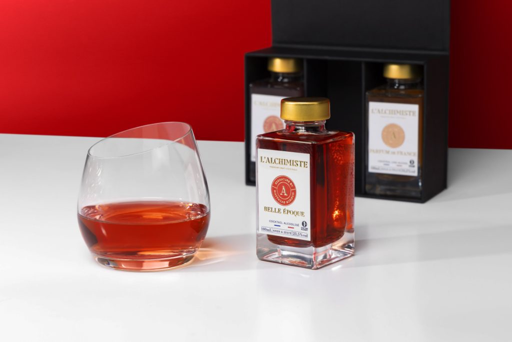 Belle Époque cocktail by chef mixologist Matthias Giroud