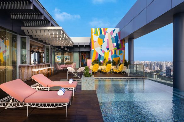 Courtyard by Marriott Singapore Novena rooftop pool
