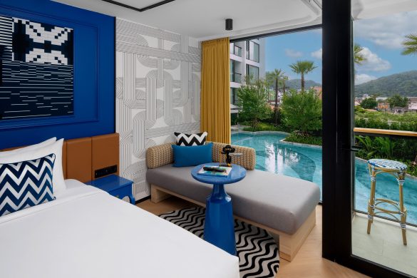 Tribe Phuket Patong hotel, Essential King Pool View room