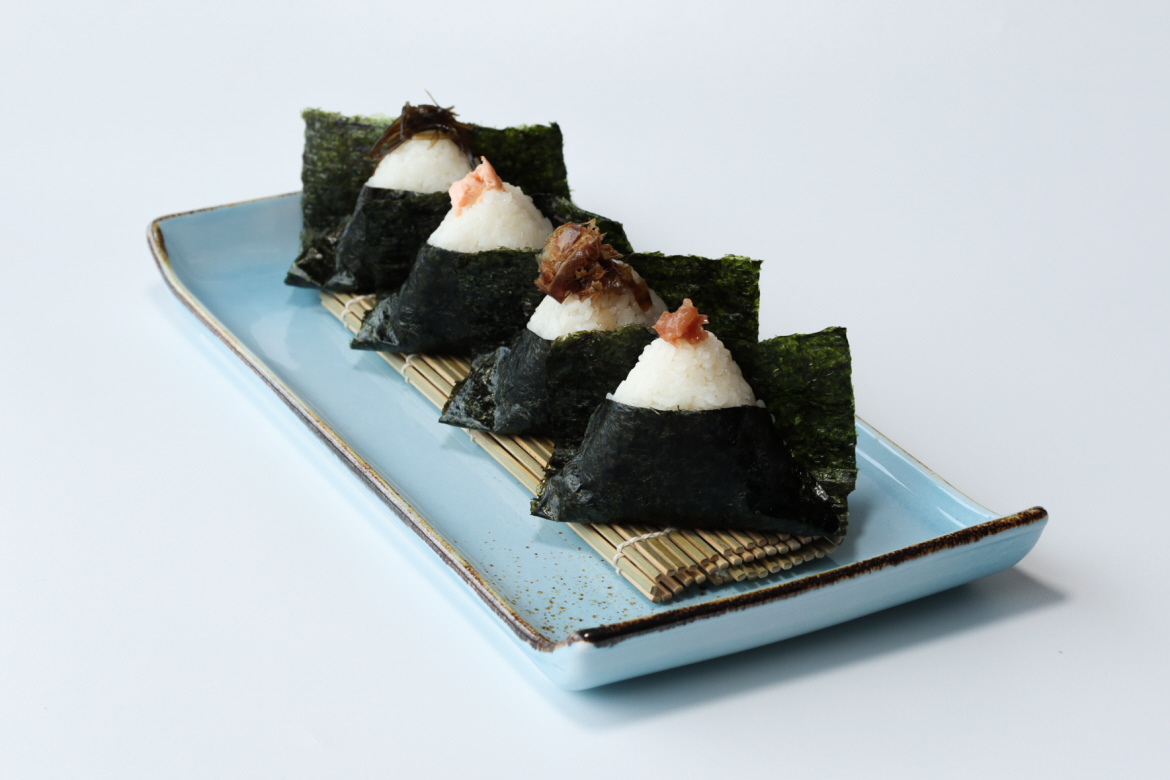 Hilton-Bali-Resort-Hamasei-Onigiri-set Onigiri set, Hamasei restaurant Hilton Bali