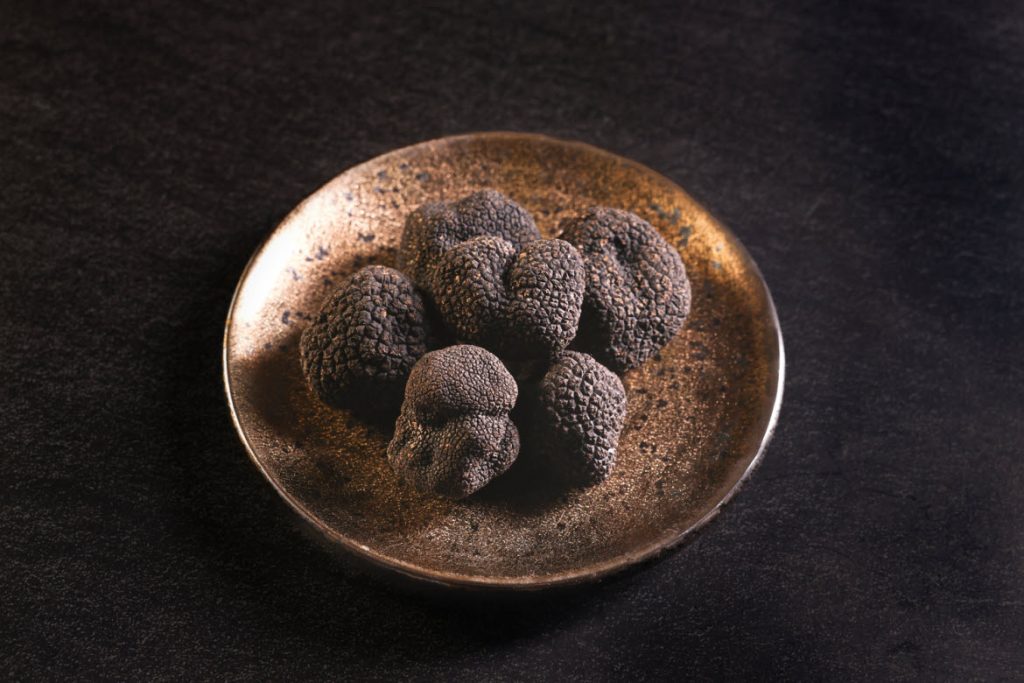 Fireplace Grill black truffles season