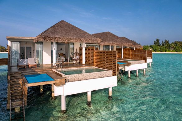 dusitD2 Feydhoo Maldives overwater villa exterior