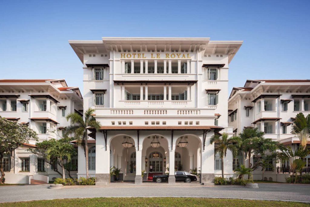 Raffles Hotel Le Royal building