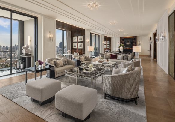 The Ritz-Carlton Suite living room