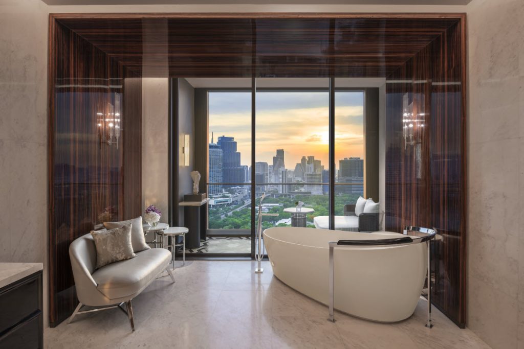 The Ritz-Carlton Suite master bathroom