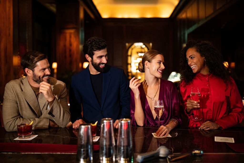 Hendricks Bar guests