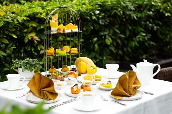 The Anam Cam Ranh mango afternoon tea