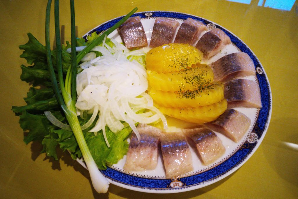 Herring dish