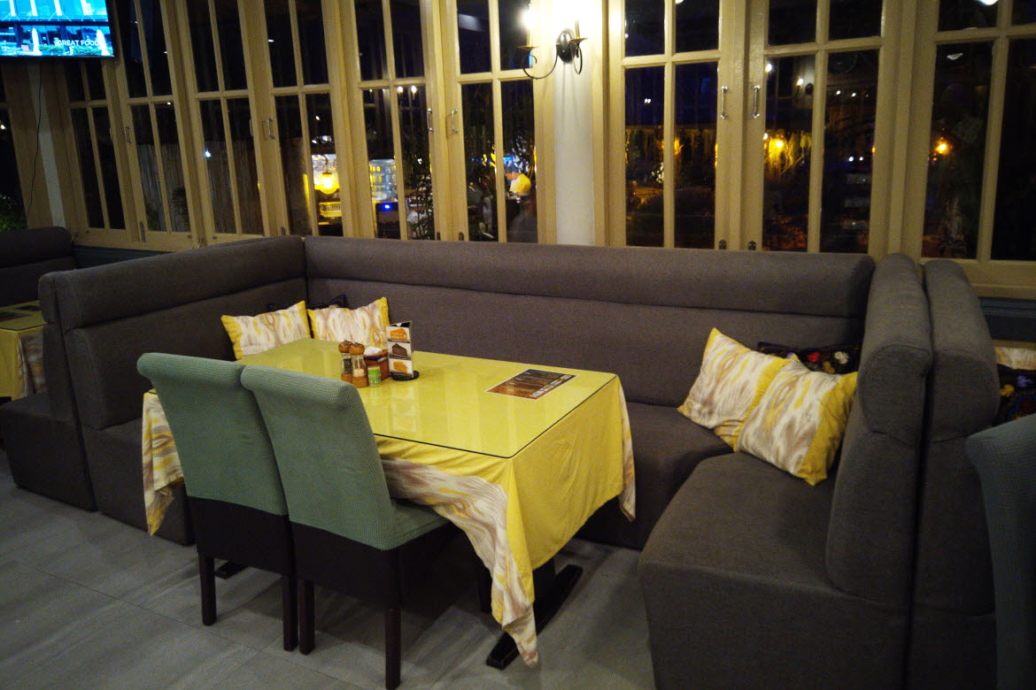 Caravan-interior Caravan interior