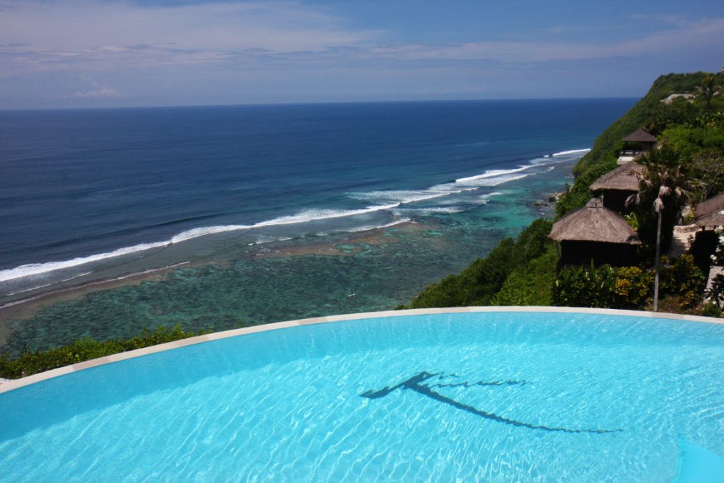 Karma Kandara pool, seaview