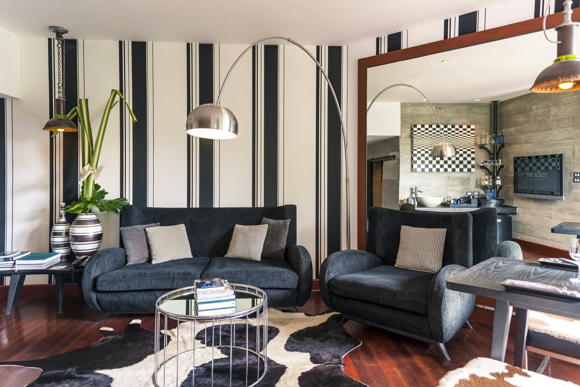 One-Bedroom-Pearl-Shell-Suite-Black-Tie-Living-Room Pearl Shell Suite, Black Tie living rooom