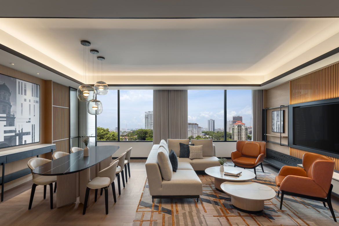 Sheraton-Johor-Bahru-Presidential-Suite-Living-Room Presidential Suite, Sheraton Johor Bahru hotel