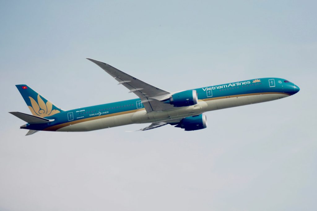 Vietnam Airlines plane. Photo: Pham Huynh Tuan Vy.