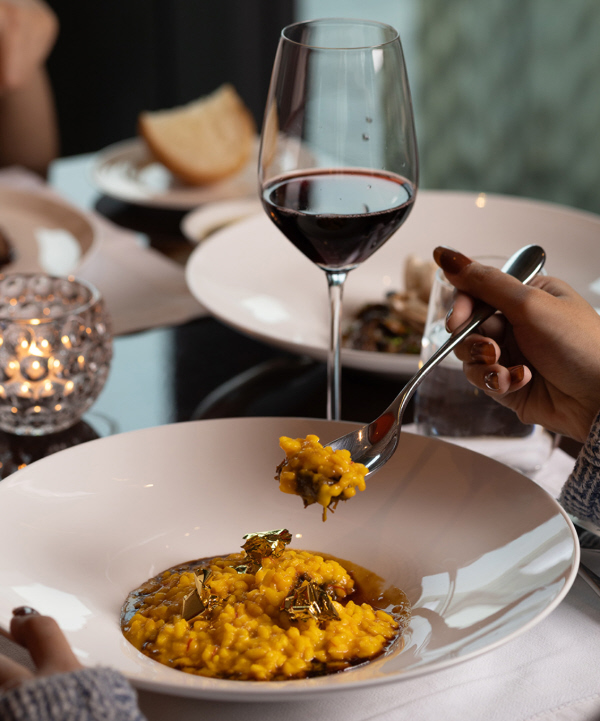 Alto Restaurant, risotto