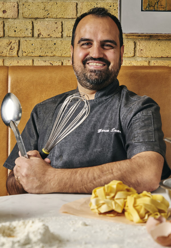 Executive Chef Marco Quarta from il Pampero