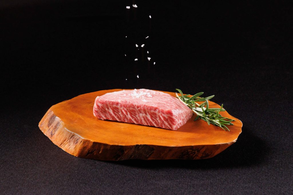 Australian wagyu beef from Mayura Station at Fireplace Grill and Bar