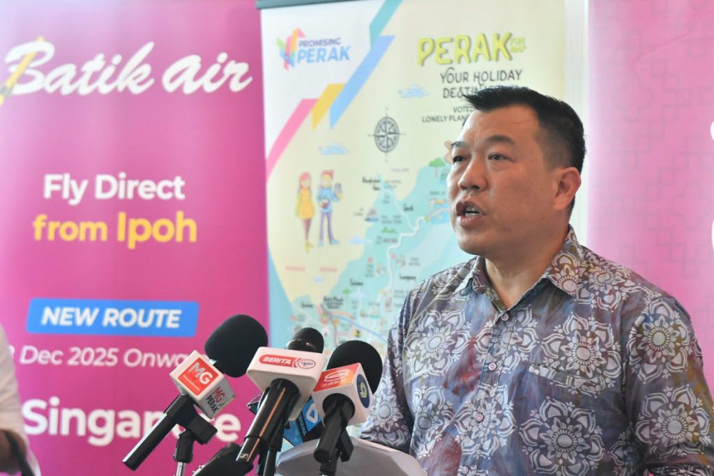 State Tourism, Industry, Investment and Corridor Development Committee chairman Loh Sze Yee