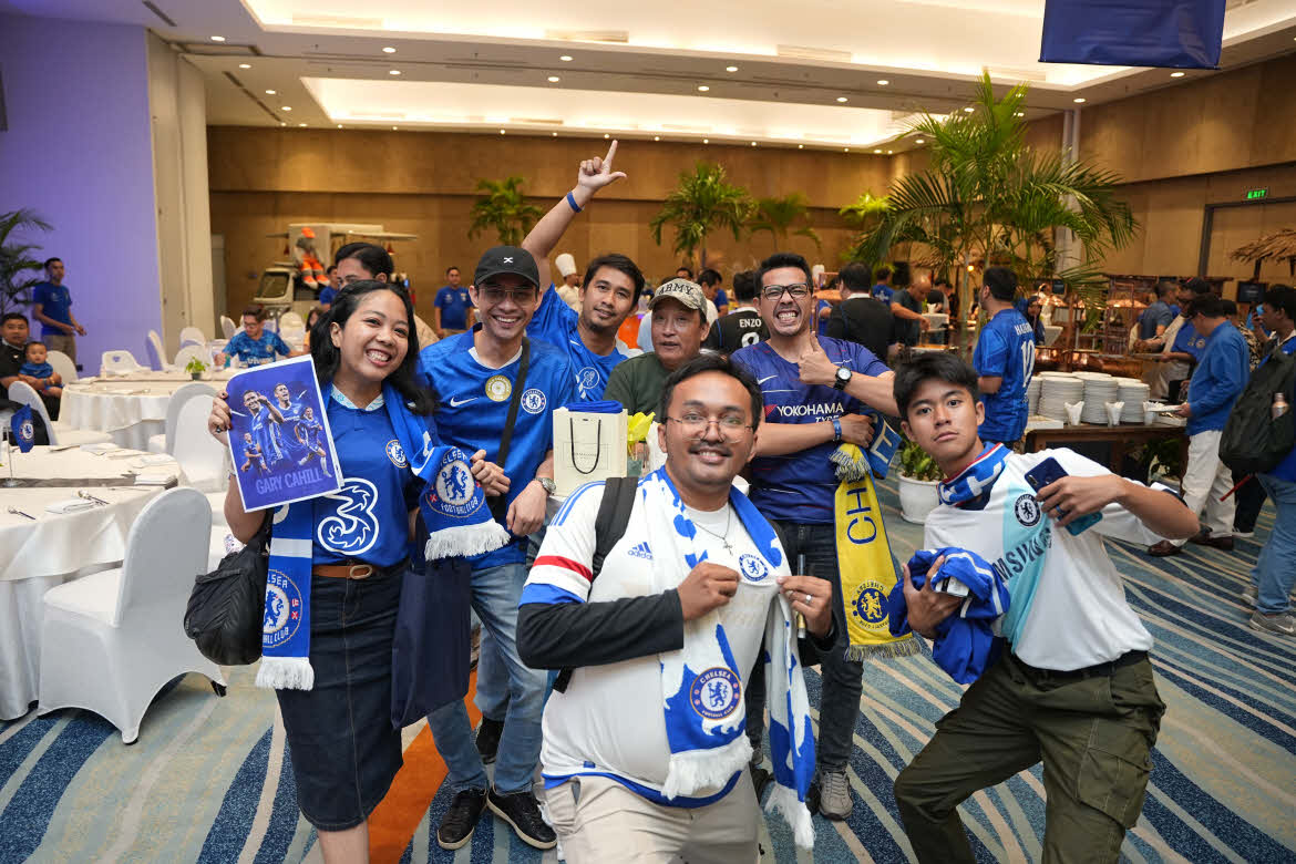 Chelsea-Jakarta-fans-Harris-hotel Chelsea Jakarta fans, Harris hotel