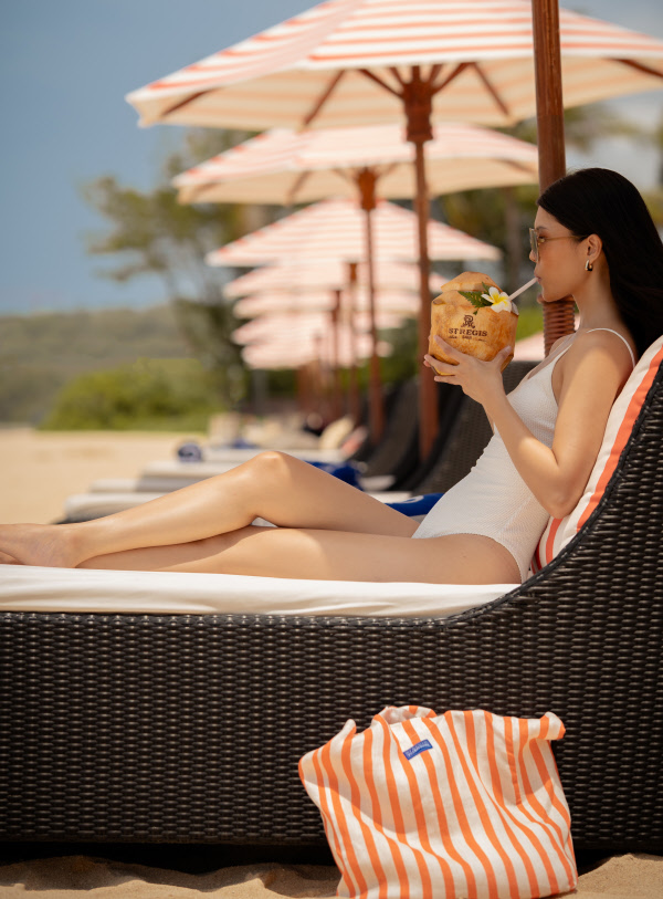 St. Regis Bali x Vilebrequin French swimwear brand