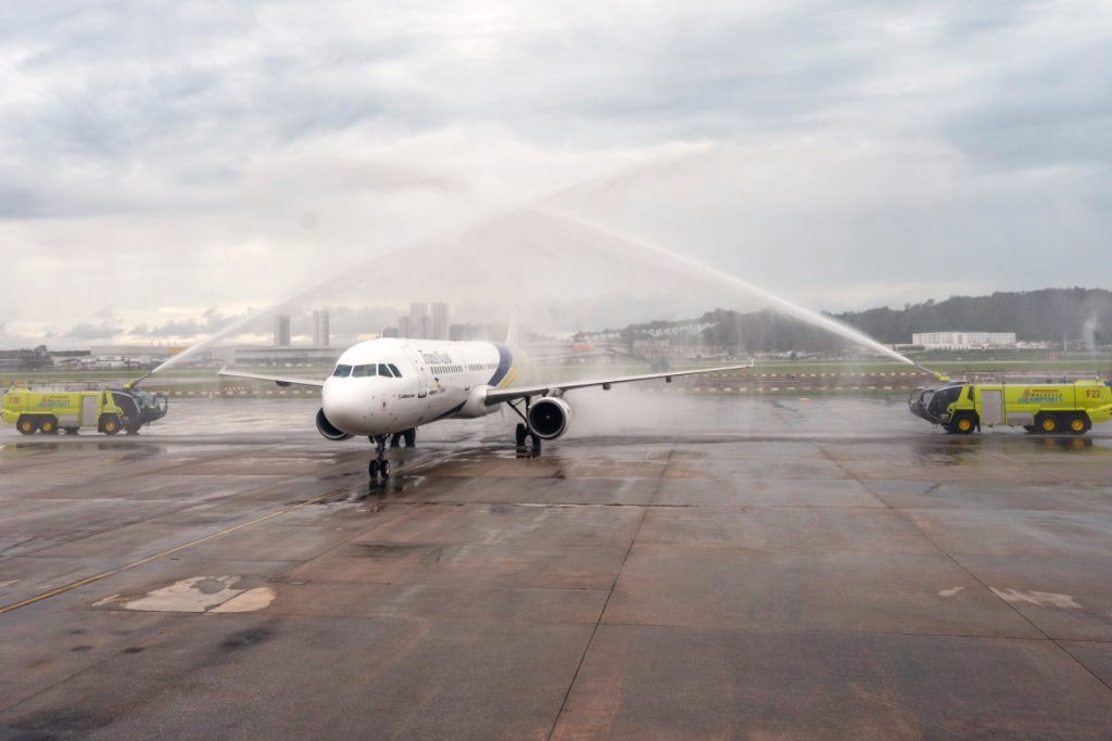 TransNusa Jakarta Penang inaugural flight