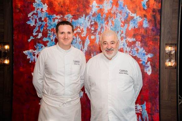 Cannubi chefs Andrea Susto, Umberto Bombana