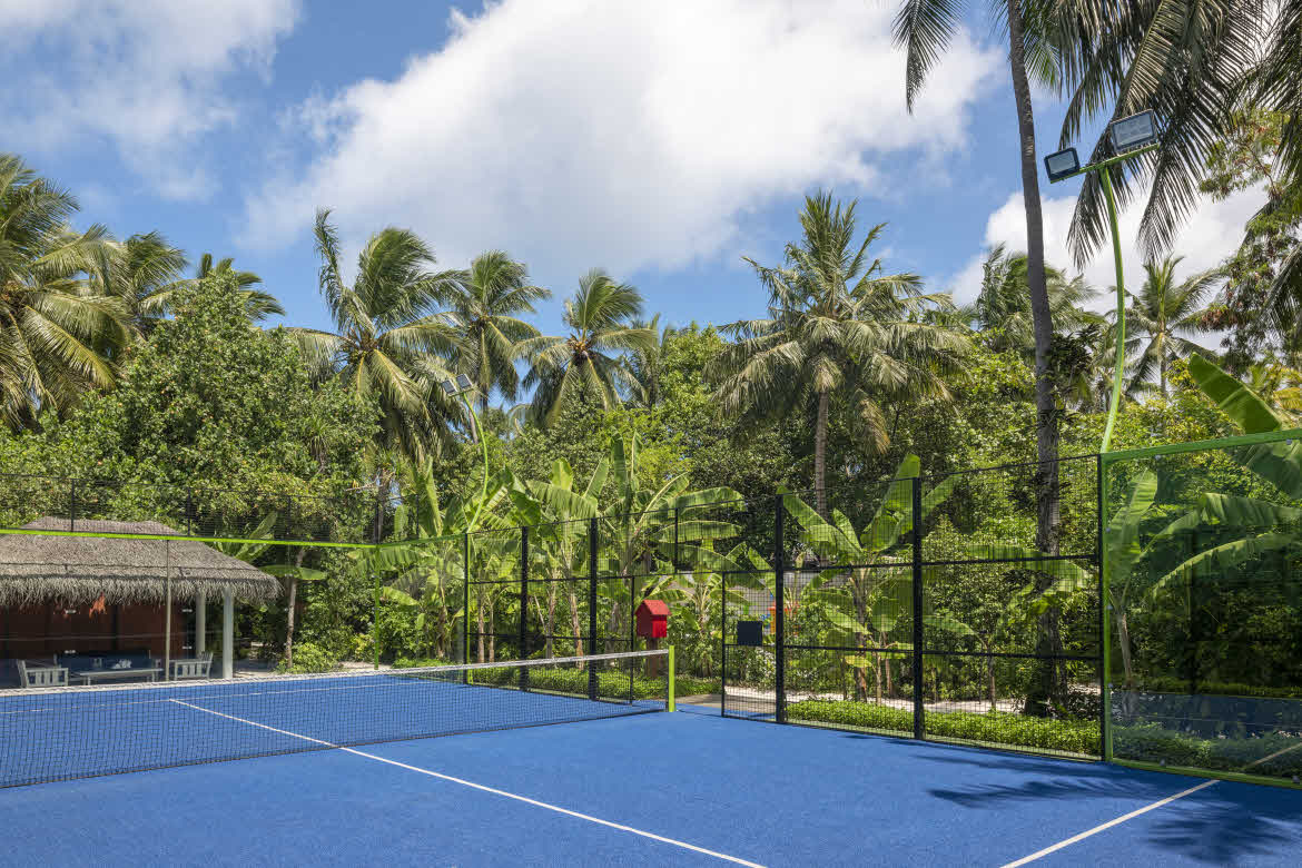 Paddle court Maldives