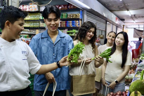 Thai grocery shopping