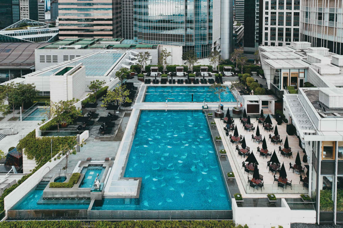 default Infinity pool, outdoors, Hong Kong