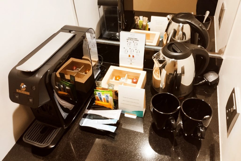 The Level room coffee maker