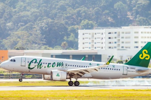 Spring Airlines flight