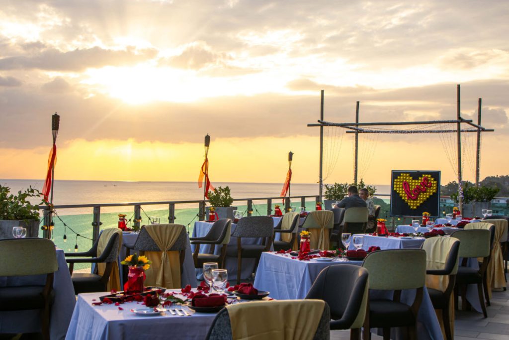 Dining at Wyndham Grand Phuket Kalim Bay