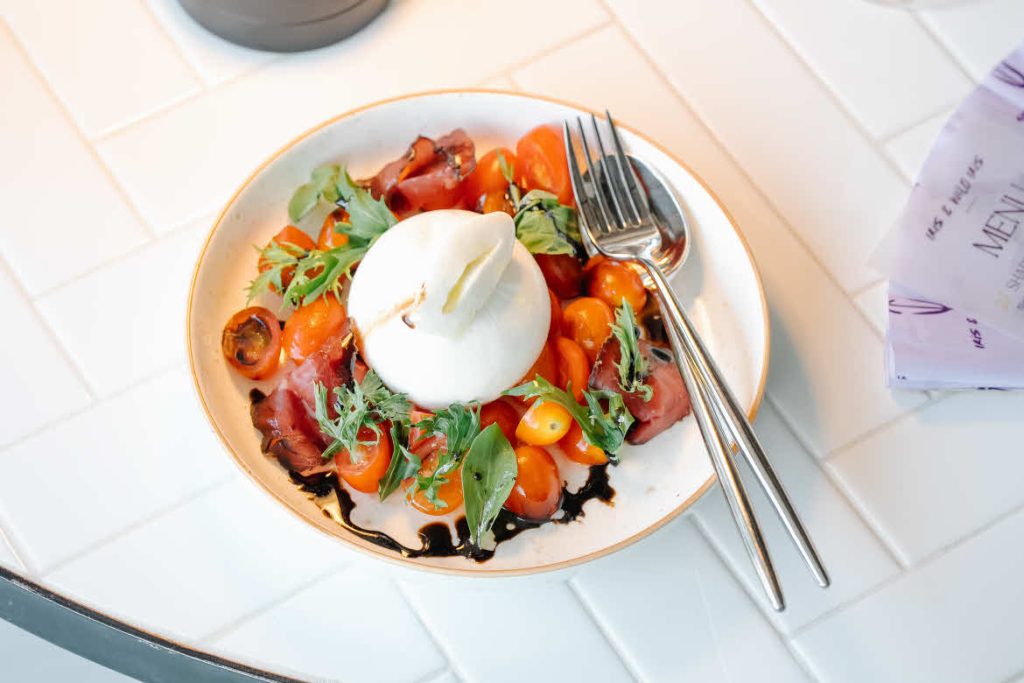 Buratta salad
