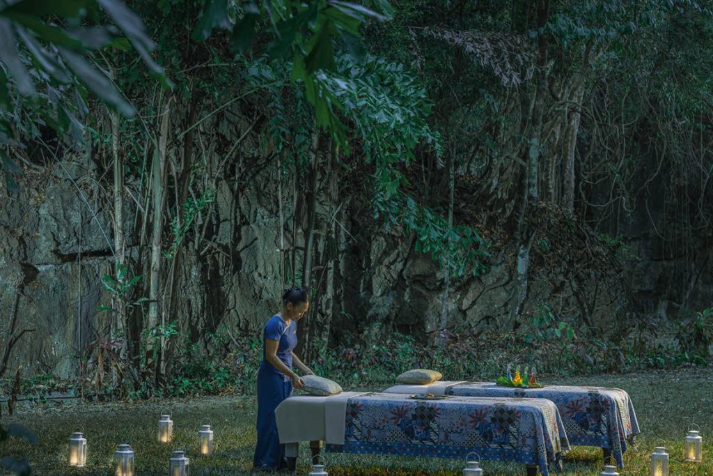 The Geo Spa Langkawi outdoors treatment 