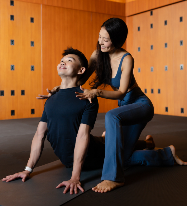 Yoga teacher training at Damai