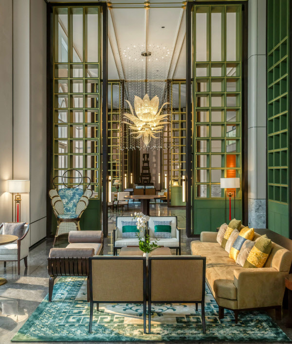 Grand Royal Riverside Hue lobby